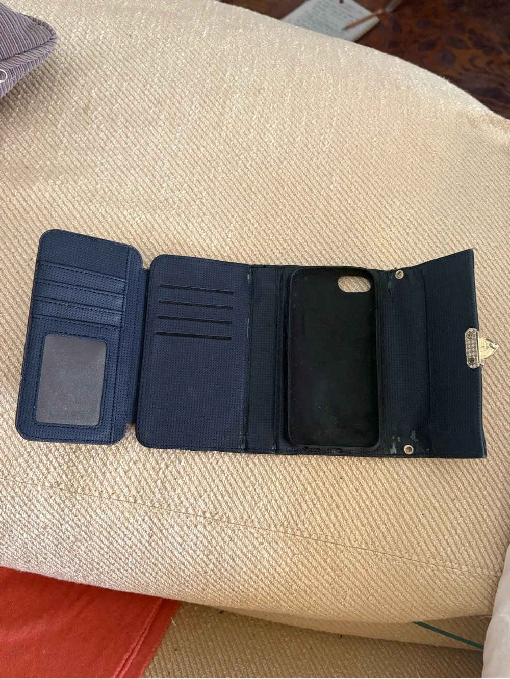 Brown & Black Phone Case Wallet
